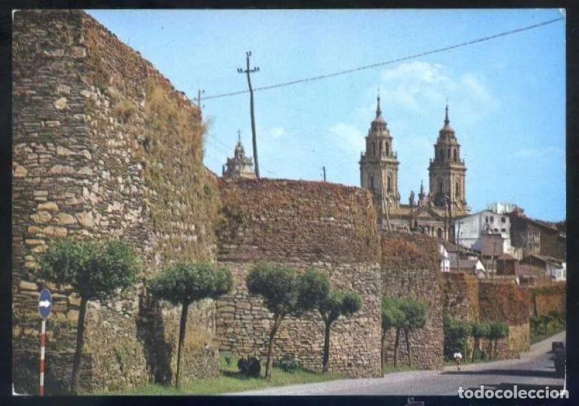 Cartes Postales: Lugo *Muralla Romana* Ed. Celta n&ordm; 4. Escrita.
