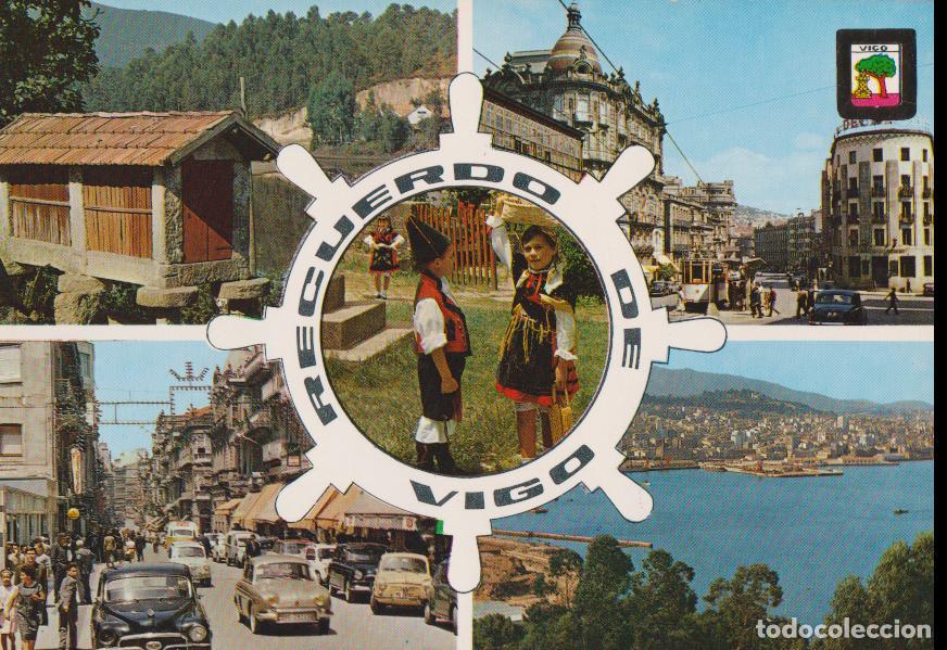 Postales: VIGO, HORREO, PUERTA DEL SOL, PAREJA T&Iacute;PICA &ndash; ESCUDO DE ORO N&ordm;79 &ndash; S/C