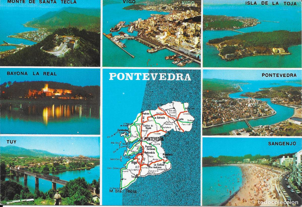Postales: [POSTAL] Diversas vistas. Provincia de Pontevedra (sin circular)