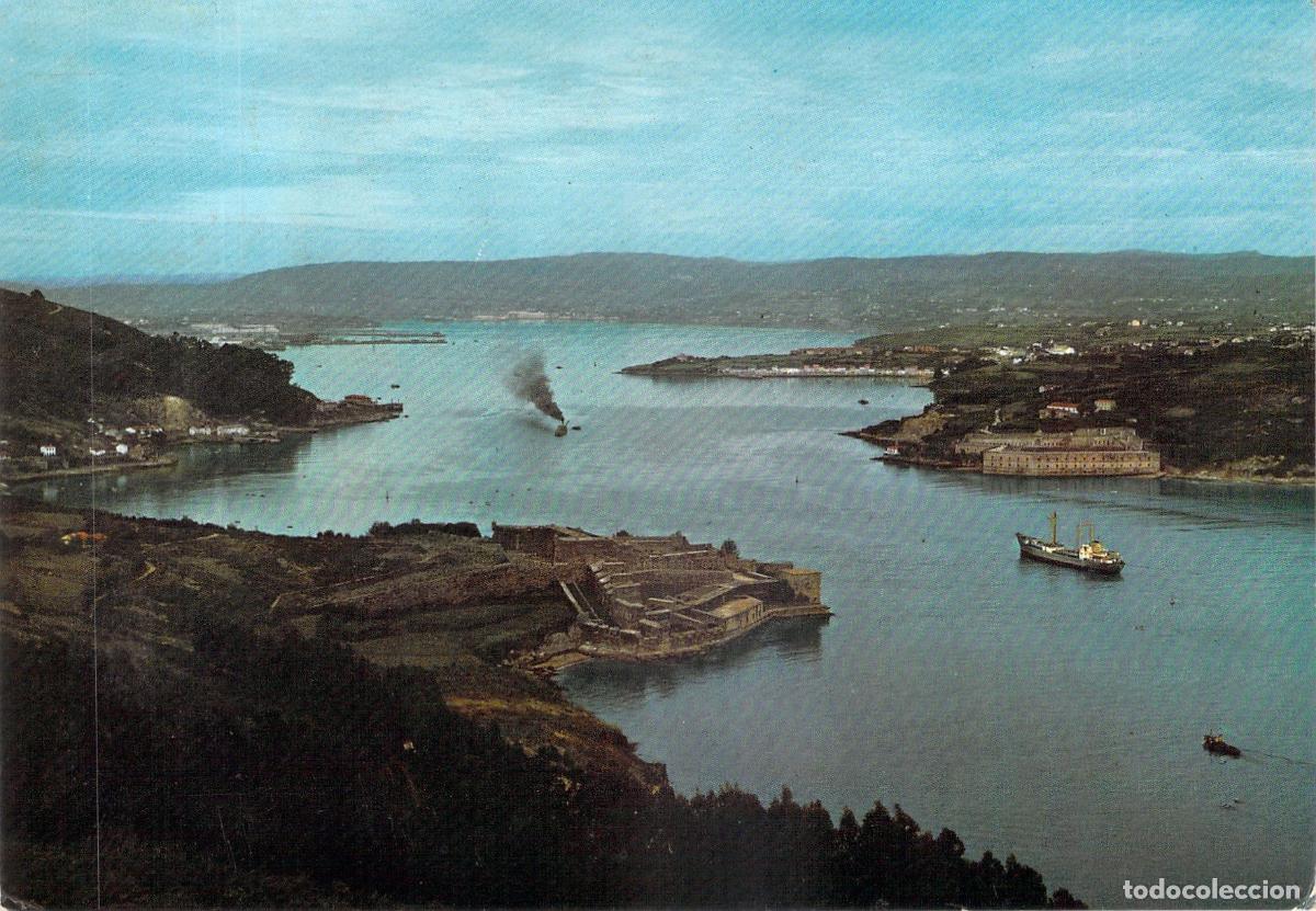 Postales: Postal de El Ferrol del Caudillo, Entre Castillos, Galicia