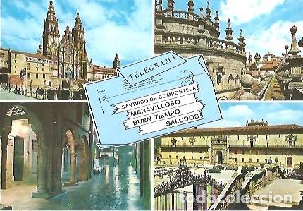 Postales: POSTAL A COLOR 120 SANTIAGO DE COMPOSTELA EDICIONES ARRIBAS