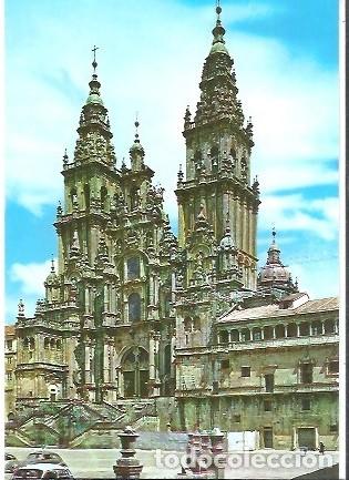 Postkarten: POSTAL A COLOR 2026 SANTIAGO DE COMPOSTELA CATEDRAL FACHADA DEL OBRADOIRO SIGLO XVIII EDICIONES ARRI