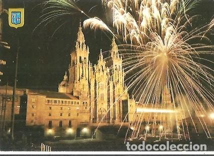 Postales: POSTAL A COLOR SANTIAGO DE COMPOSTELA EN FIESTAS DOMINGUEZ