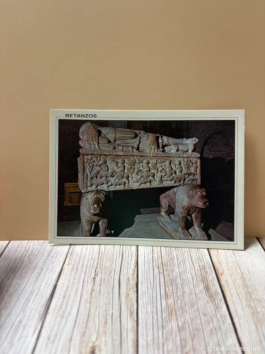 Postais: TARJETA POSTAL. CORU&Ntilde;A. 2015.- BETANZOS. SEPULCRO DE FERNAN P&Eacute;REZ DE ANDRADE. EDICIONES ARRIBAS