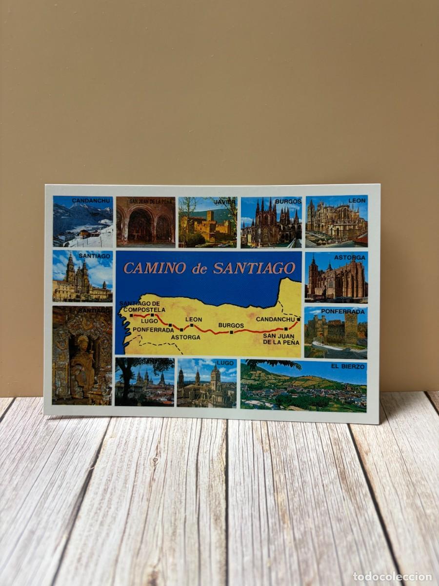 Postales: TARJETA POSTAL. SANTIAGO DE COMPOSTELA. 615.- CAMINO DE SANTIAGO. EDICIONES ARRIBAS