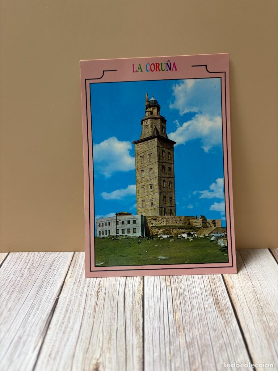 Postales: TARJETA POSTAL. LA CORU&Ntilde;A. 2047.- TORRE DE H&Eacute;RCULES. EDICIONES ARRIBAS