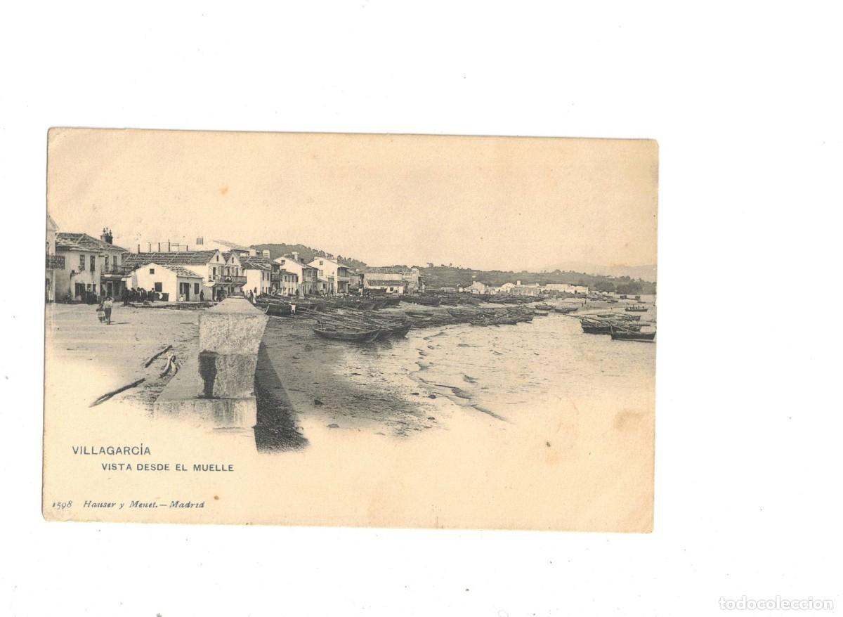Postales: VILLAGARC&Iacute;A. 1598 HAUSER Y MENET. VISTA DESDE EL MUELLE