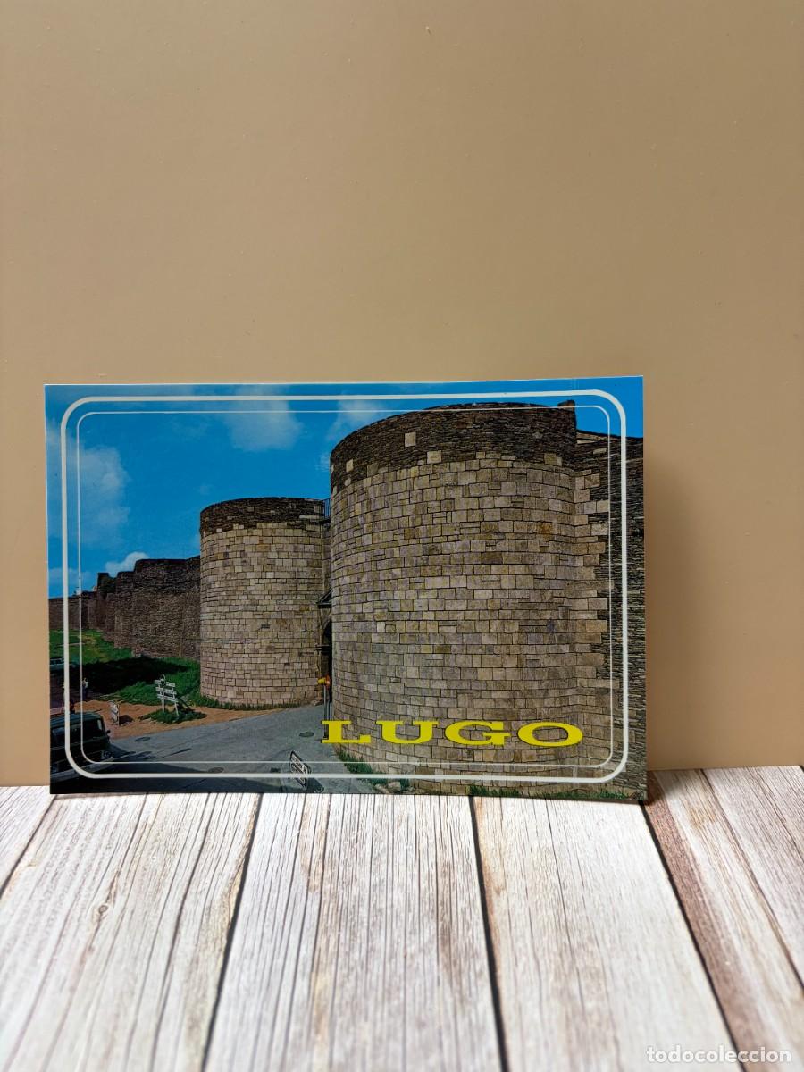 Postales: TARJETA POSTAL. LUGO. N&ordm; 62.- MURALLA. EDICIONES ARRIBAS