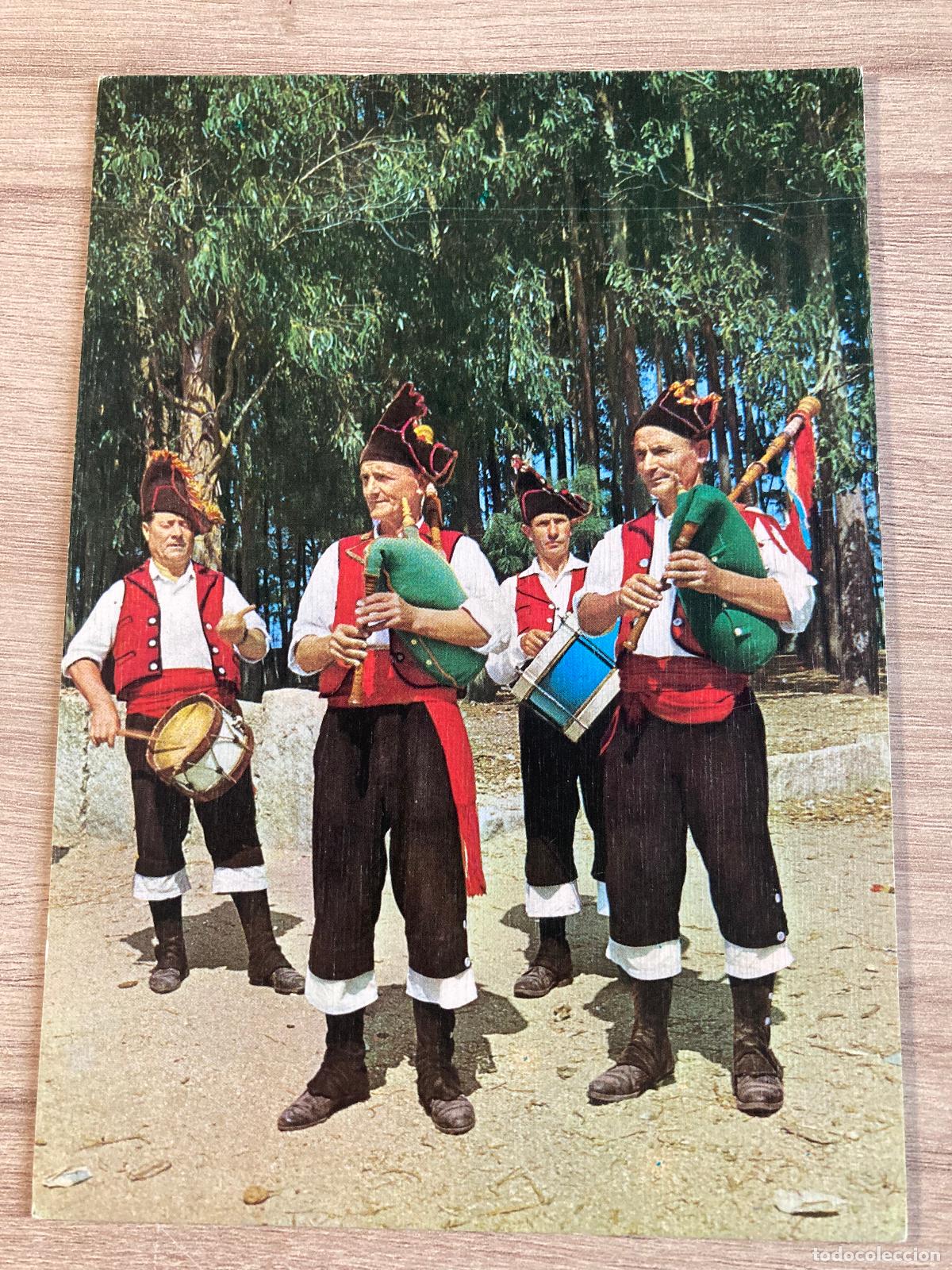 Postales: POSTAL, GALICIA, 2925, GRUPO DE GAITEIROS, EDICIONES ARRIBAS, ZARAGOZA