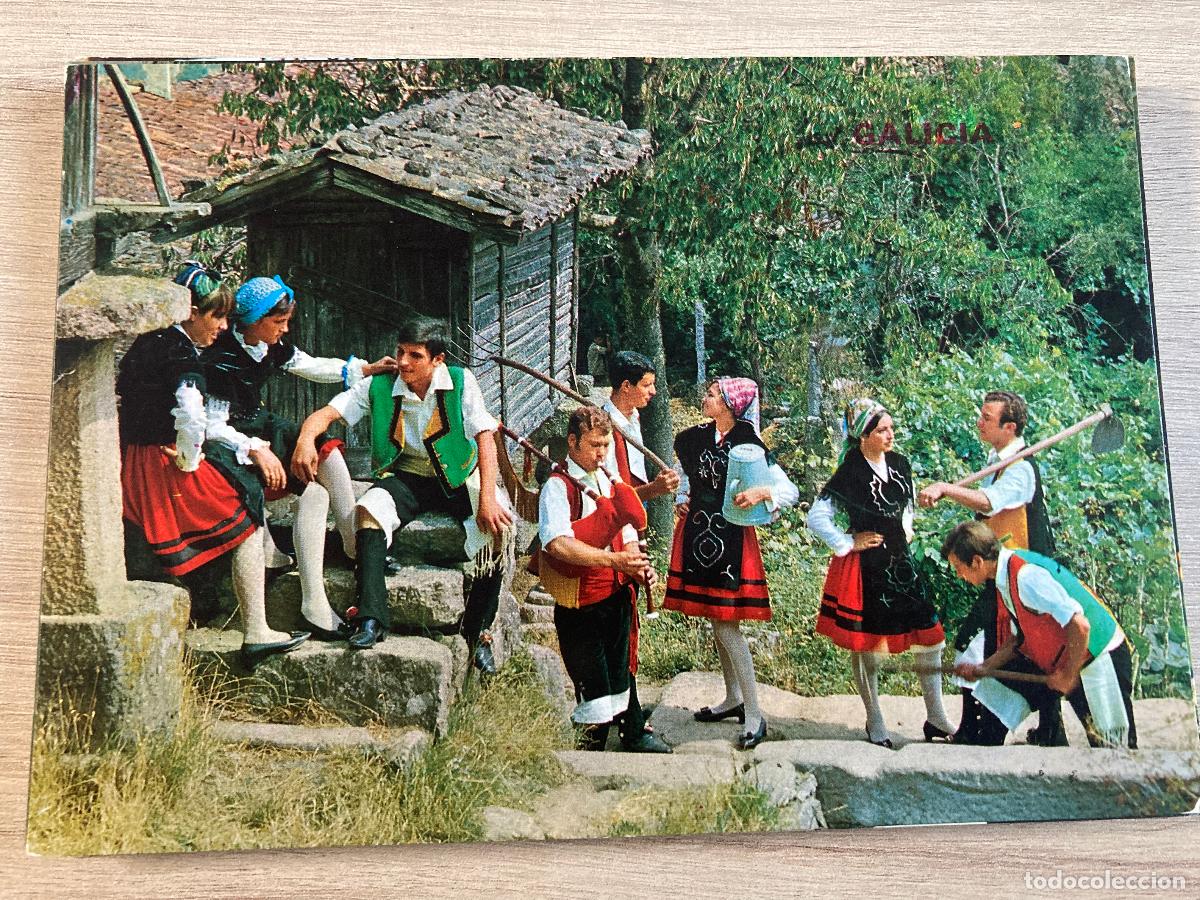Postales: POSTAL, GALICIA, 541, BALET FOLKLORICO , EDICIONES PARIS - J.M. - ZARAGOZA