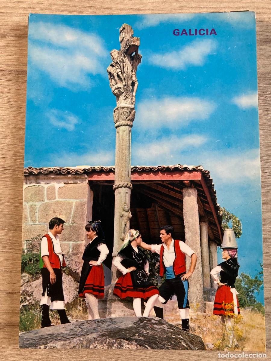 Postales: POSTAL, GALICIA, 811, CRUCERO, CAPILLA Y TRAJES REGIONALES , EDICIONES PARIS - J.M. - ZARAGOZA