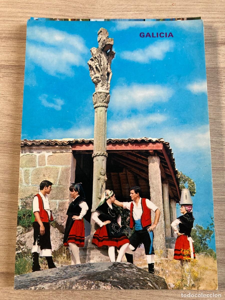 Postales: POSTAL, GALICIA, 811, CRUCERO, CAPILLA Y TRAJES REGIONALES , EDICIONES PARIS - J.M. - ZARAGOZA
