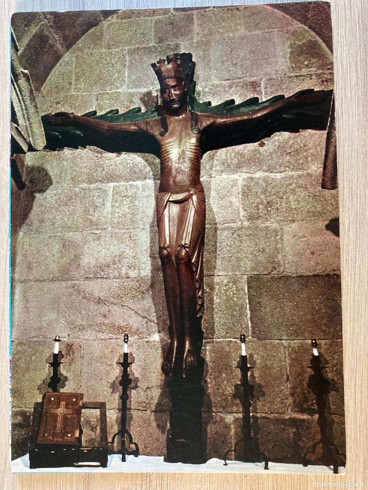 Postales: POSTAL, ORENSE, 813, CATEDRAL, CRISTO DE LOS DESAMPARADOS , EDICIONES PARIS - J.M. - ZARAGOZA