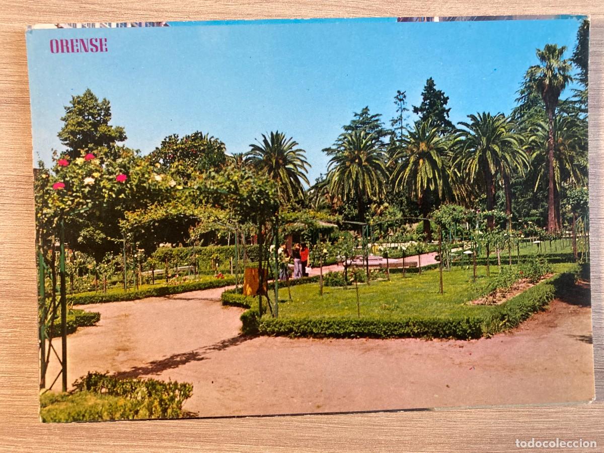 Postales: POSTAL, ORENSE, 946, JARDIN BOTANICO DEL POSIO , EDICIONES PARIS - J.M. - ZARAGOZA