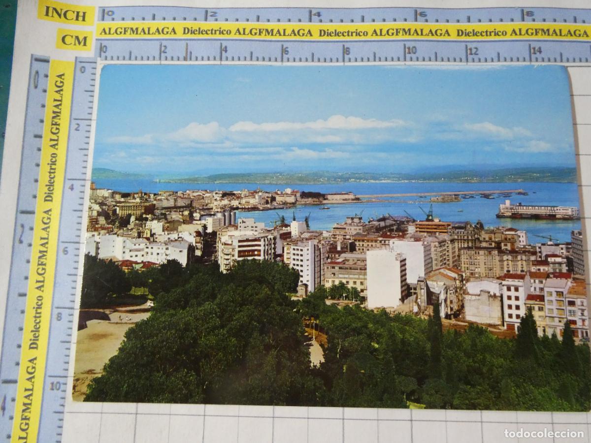 Postales: POSTAL DE LA CORU&Ntilde;A A&Ntilde;O 1968. VISTA PARCIAL. 2077 ARRIBAS. 690