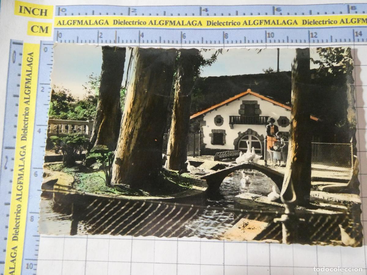Postales: POSTAL DE LA CORU&Ntilde;A A&Ntilde;OS 30 50. EL FERROL DEL CAUDILLO PARQUE MUNICIPAL ESTANQUE PATOS 161 ARRI. 691