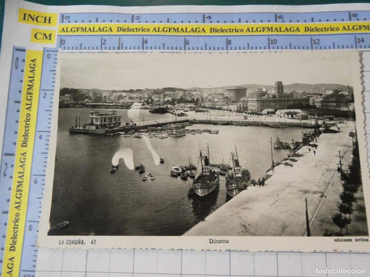 Postales: POSTAL DE LA CORU&Ntilde;A. A&Ntilde;OS 30 50 D&Aacute;RSENA 42 ARRIBAS. 699