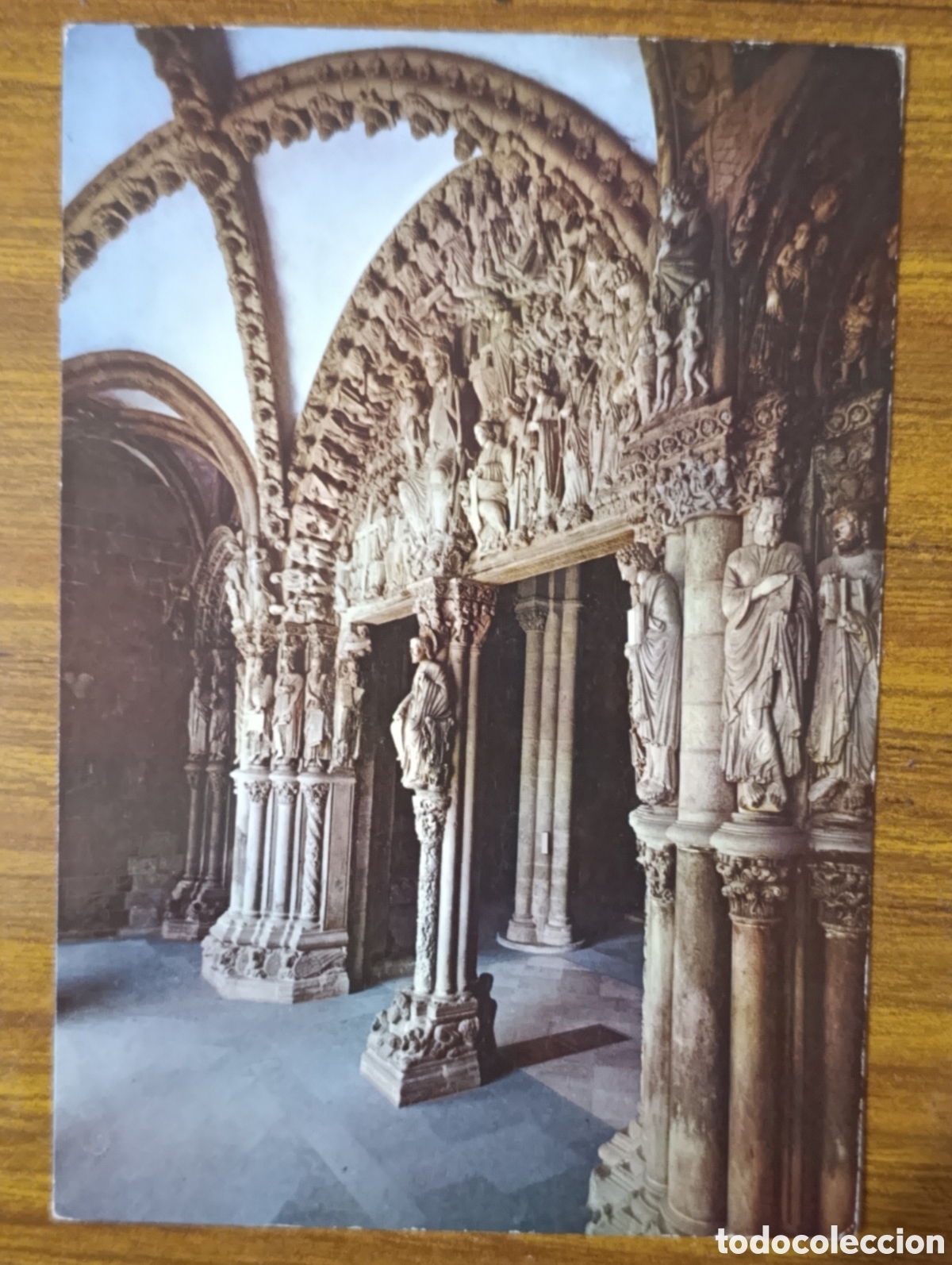 Postales: Postal Santiago de Compostela - Catedral, P&oacute;rtico de la Gloria - Ediciones Arribas (N&ordm; 2.030)