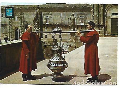 Postales: BOTAFUMEIRO.- SANTIAGO DE COMPOSTELA