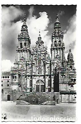 Postales: CATEDRAL. FACHADA DEL OBRADOIRO.- SANTIAGO DE COMPOSTELA