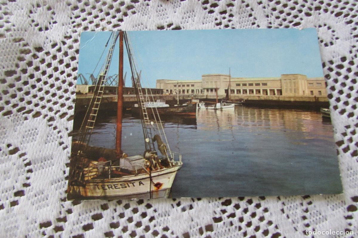Postales: POSTAL DE PONTEVEDRA. VIGO ESTACI&Oacute;N MAR&Iacute;TIMA