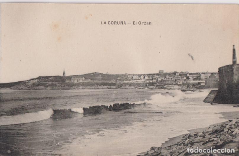 Postales: LA CORU&Ntilde;A, EL ORZAN &ndash; CLICH&Eacute; M.ARRIBAS &ndash; S/C