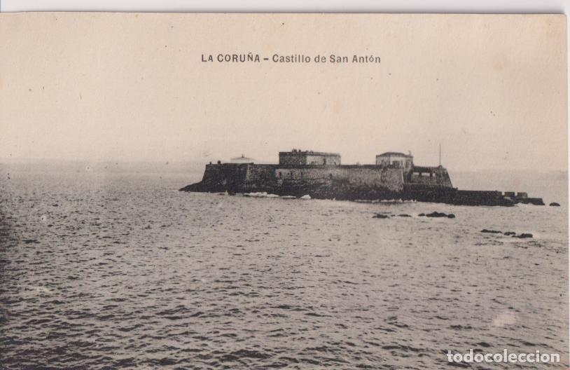 Postales: LA CORU&Ntilde;A, CASTILLO DE SAN ANT&Oacute;N &ndash; CLICH&Eacute; M.ARRIBAS &ndash; S/C