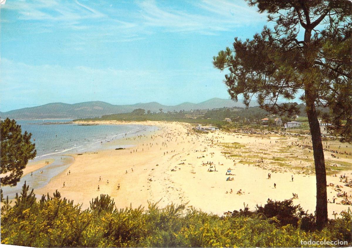 Postales: Postal de la Playa de Samil, Vigo, Galicia
