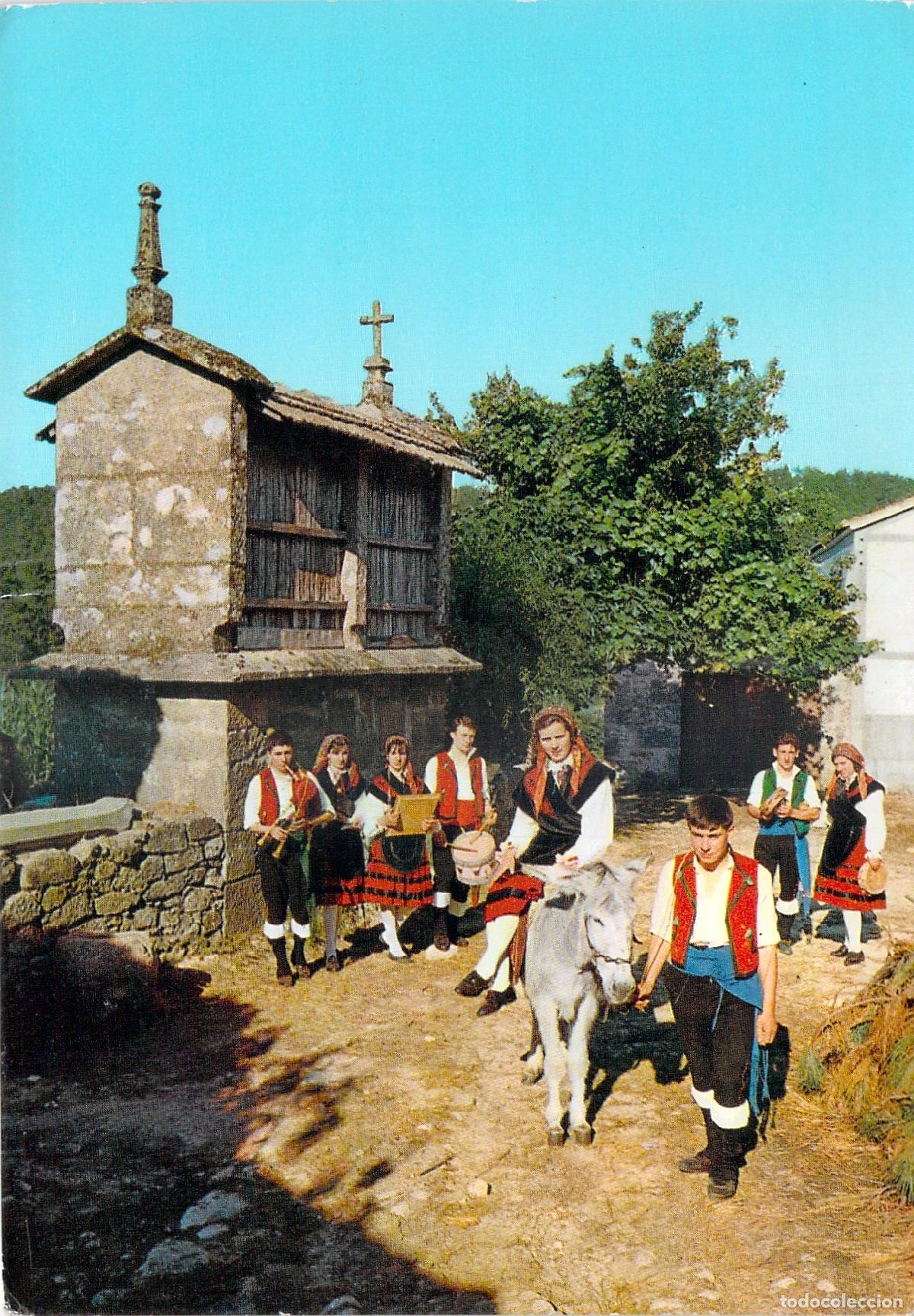 Postales: Postal Folklore Gallego de Regreso de la Romer&iacute;a Noia Galicia