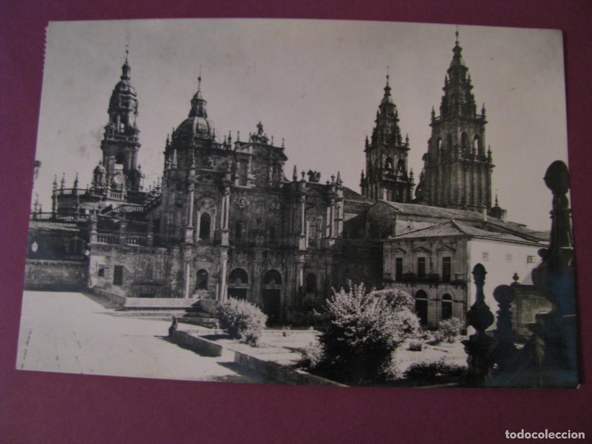 Postales: POSTAL FOTOGRAFICA DE SANTIAGO DE COMPOSTELA. LA CATEDRAL. FACHADA DE LA AZABACHERIA.