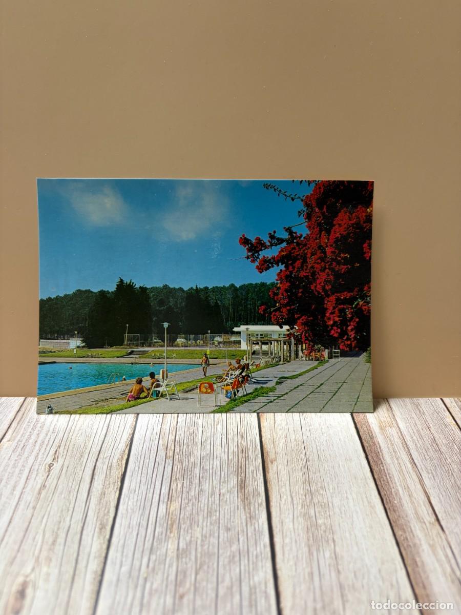 Postales: TARJETA POSTAL. PONTEVEDRA. ISLA DE LA TOJA. N&ordm; 48.- PISCINA. EDICIONES ARRIBAS-