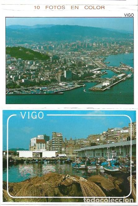 Postales: LIBRO FLEXO CON 10 VISTAS DE VIGO - Foto 3