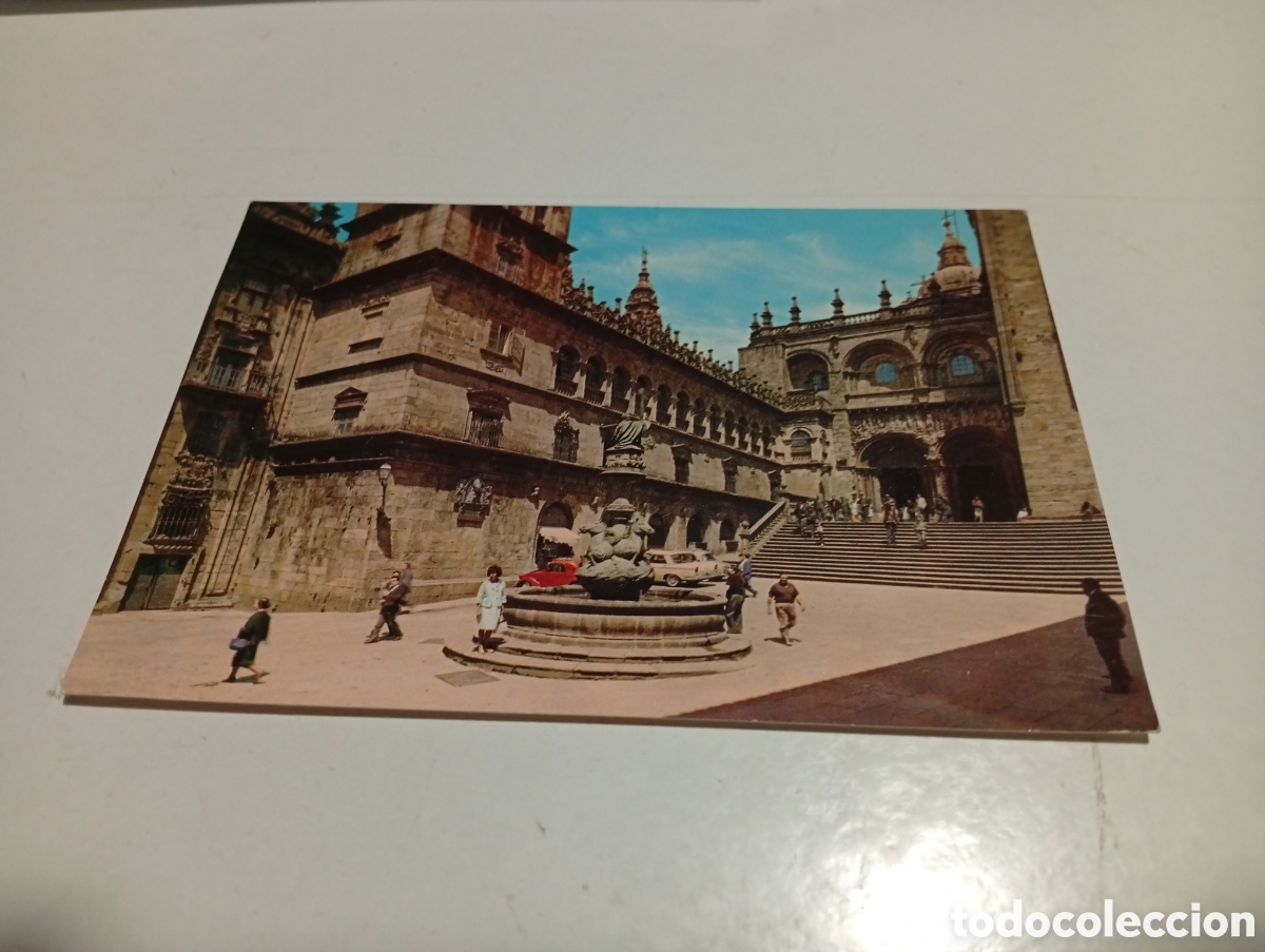 Postales: Postal Santiago de Compostela plaza de las Plater&iacute;as