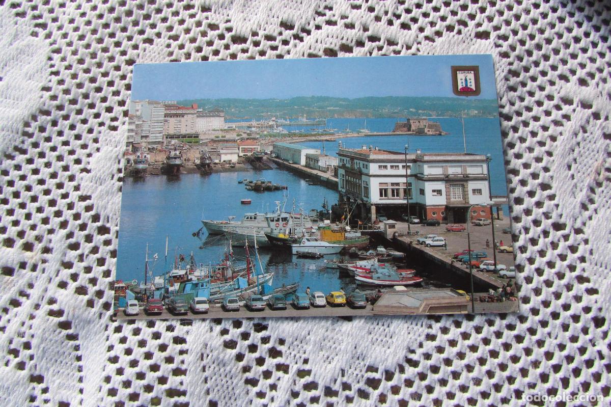 Postales: Postal LA CORU&Ntilde;A Puerto N 42