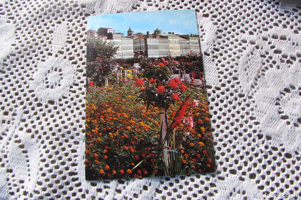 Postales: LA CORU&Ntilde;A GALERIAS DE LA MARINA 1981