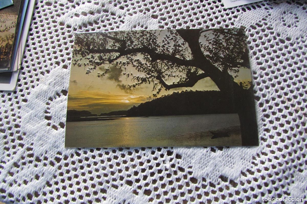 Postales: Galicia. Puesta de Sol Ed. Post. Fama n&ordm; 3150.