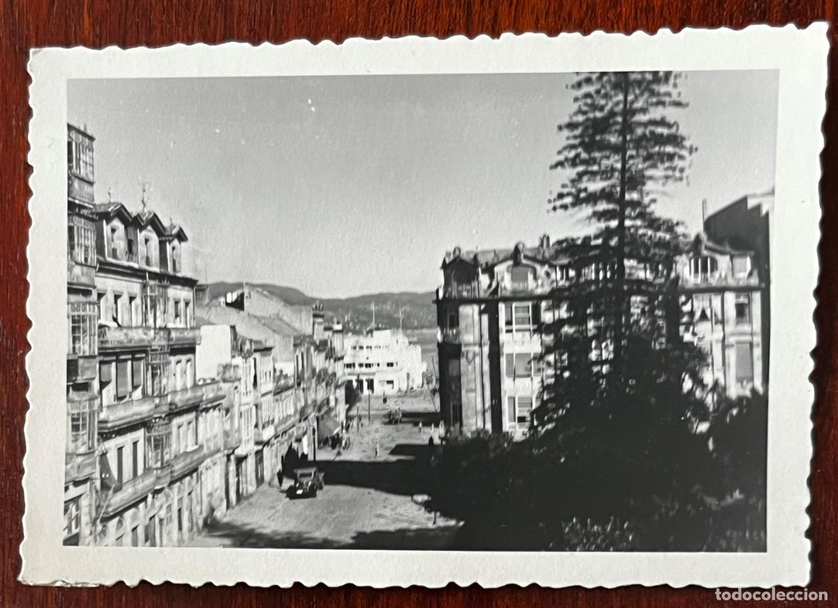 Postales: Fotografia antigua de VIGO. mide 10 x 7,3 cms. aprox.
