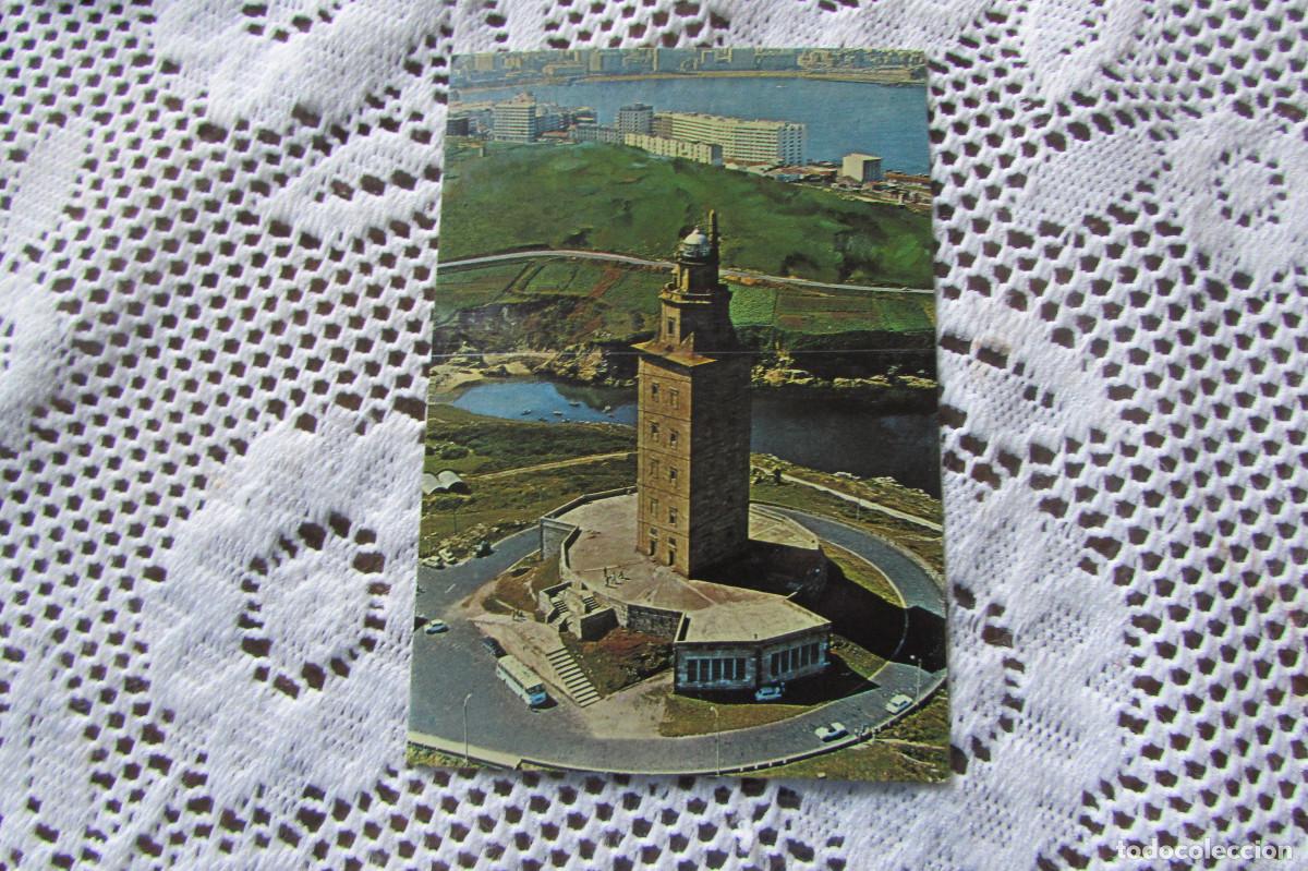 Postales: TARJETA POSTAL. N&ordm; 200. LA CORU&Ntilde;A. FARO TORRE DE H&Eacute;RCULES