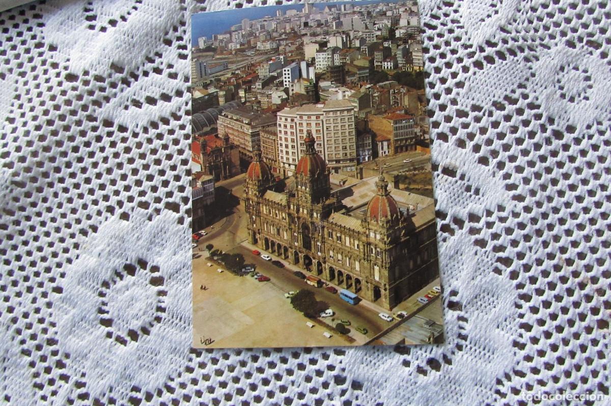Postales: LA CORU&Ntilde;A PALACIO MUNICIPAL ED FAMA 3262