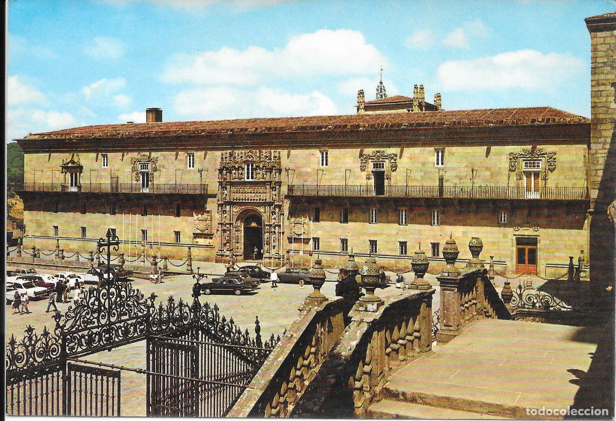 Postales: [POSTAL] Hostal de los Reyes Cat&oacute;licos. Santiago de Compostela (Coru&ntilde;a) (sin circular)