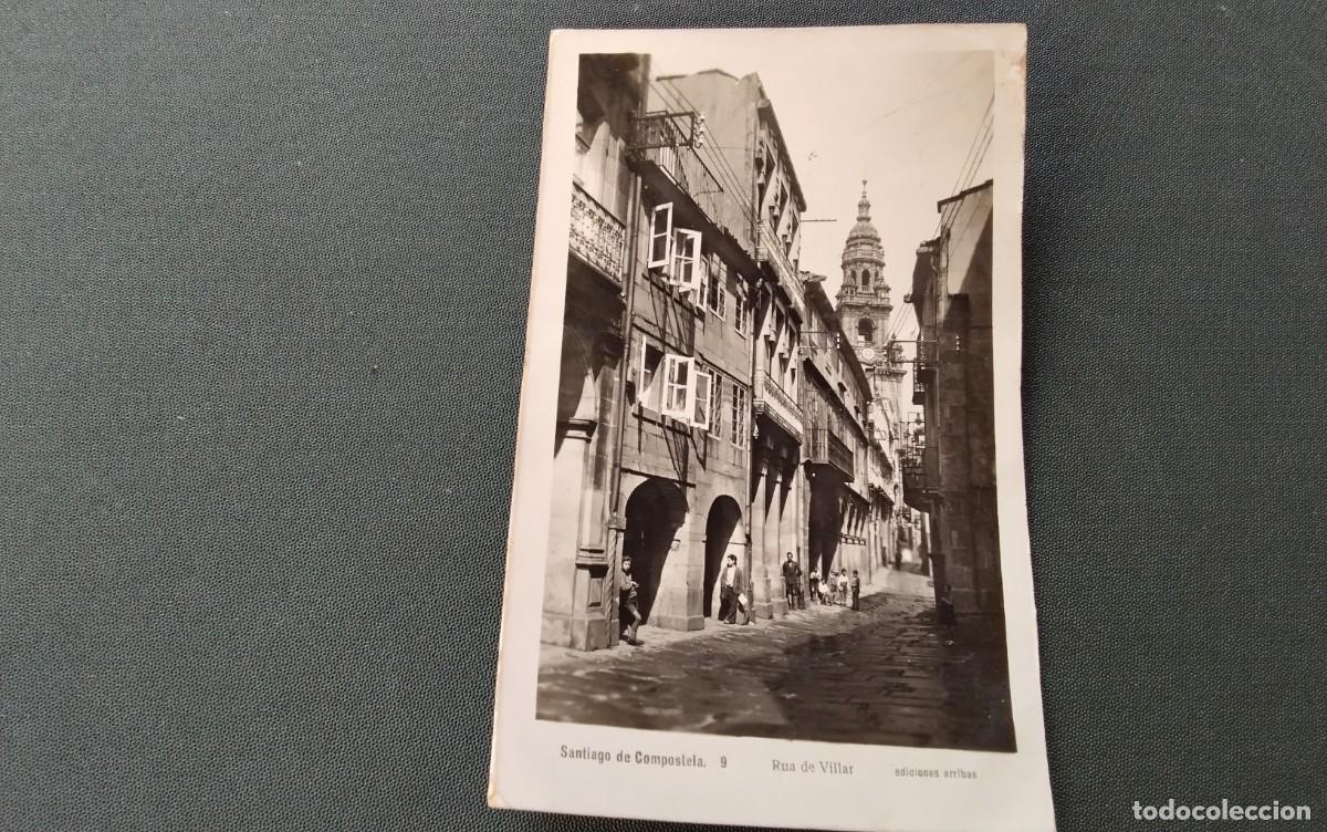 Postales: SANTIAGO DE COMPOSTELA , POSTAL ANTIGUA , BLANCO Y NEGRO