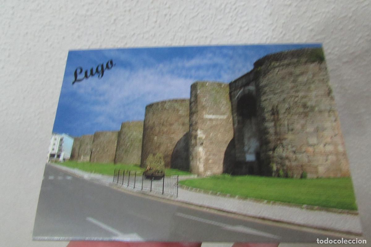 Postales: ESTUCHE ACORDEON 9 VISTAS EN COLOR LUGO PATRIMONIO DE LA HUMANIDAD