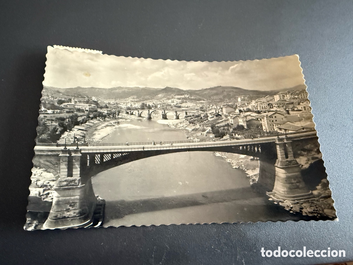Postales: Postal ORENSE. Puentes sobre el R&iacute;o Mi&ntilde;o