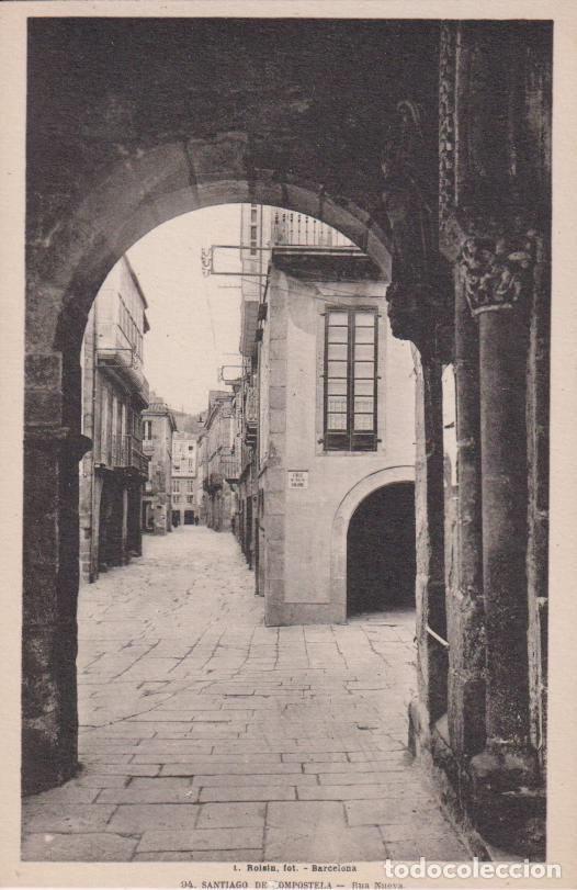 Postales: SANTIAGO DE COMPOSTELA, RUA NUEVA &ndash; L.ROISIN N&ordm;94 &ndash; S/C