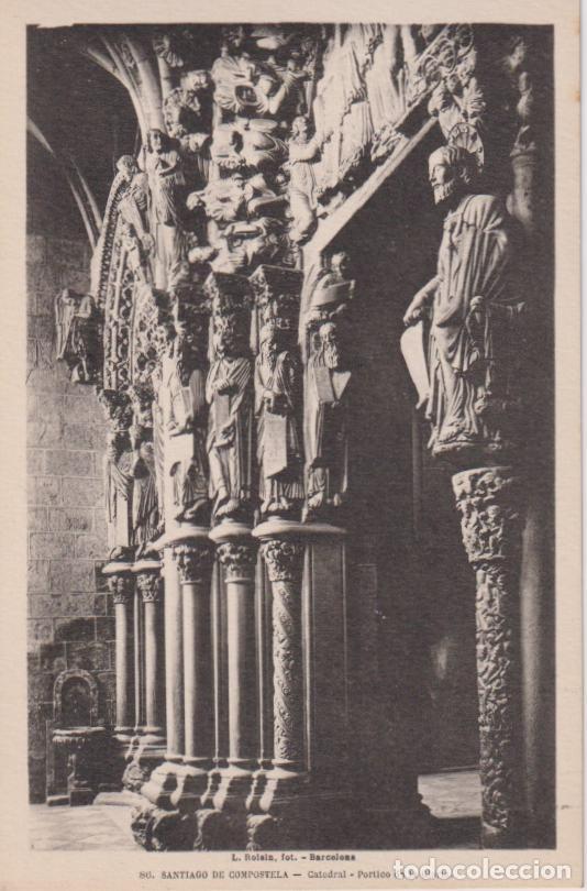 Postales: SANTIAGO DE COMPOSTELA, CATEDRAL, PORTICO DE LA GLORIA &ndash; L.ROISIN N&ordm;86 &ndash; S/C