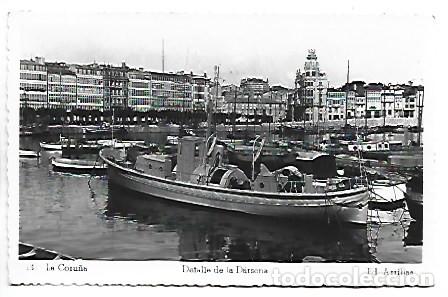 Postales: DETALLE DE LA DARSENA.- LA CORU&Ntilde;A