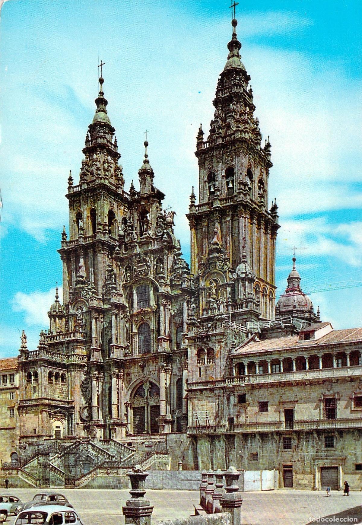 Postales: Postal Catedral de Santiago de Compostela Fachada del Obradoiro Galicia