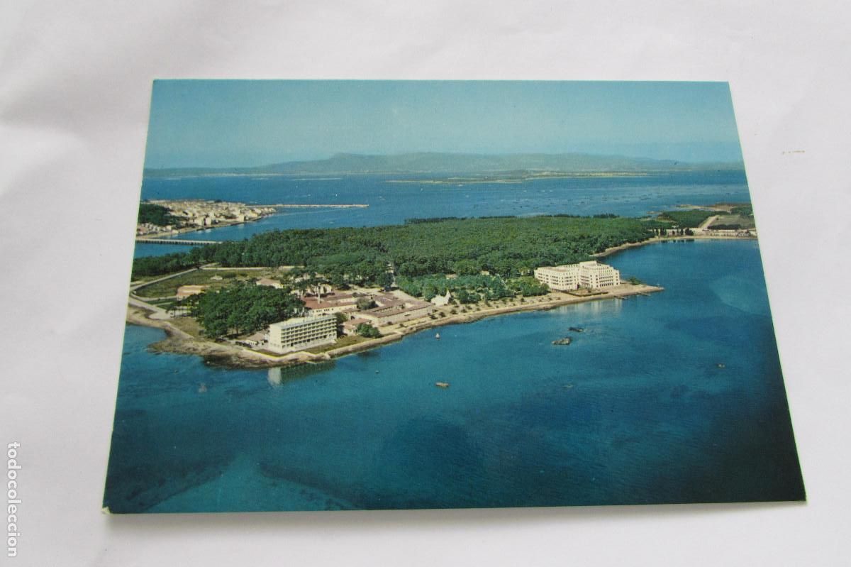 Postales: LA TOJA, ISLA DE ENSUE&Ntilde;O. VISTA AEREA. N&deg; 726