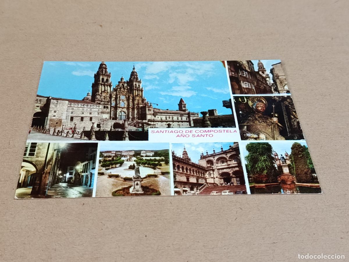 Postales: CORU&Ntilde;A - POSTAL SANTIAGO DE COMPOSTELA - A&Ntilde;O SANTO