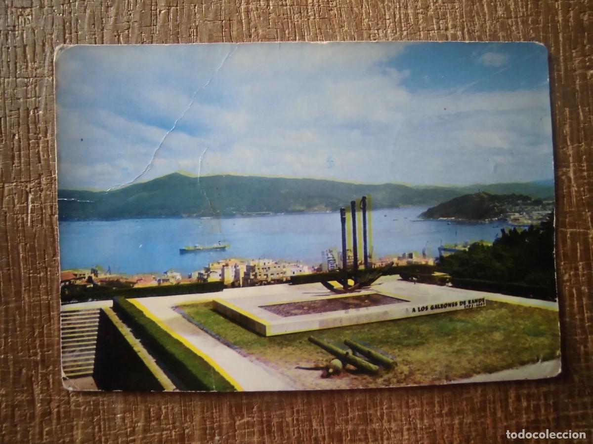 Postales: POSTAL VIGO MONTE DEL CASTRO MONIMENTO A LOS GALEONES EDICIONES ARRIBAS